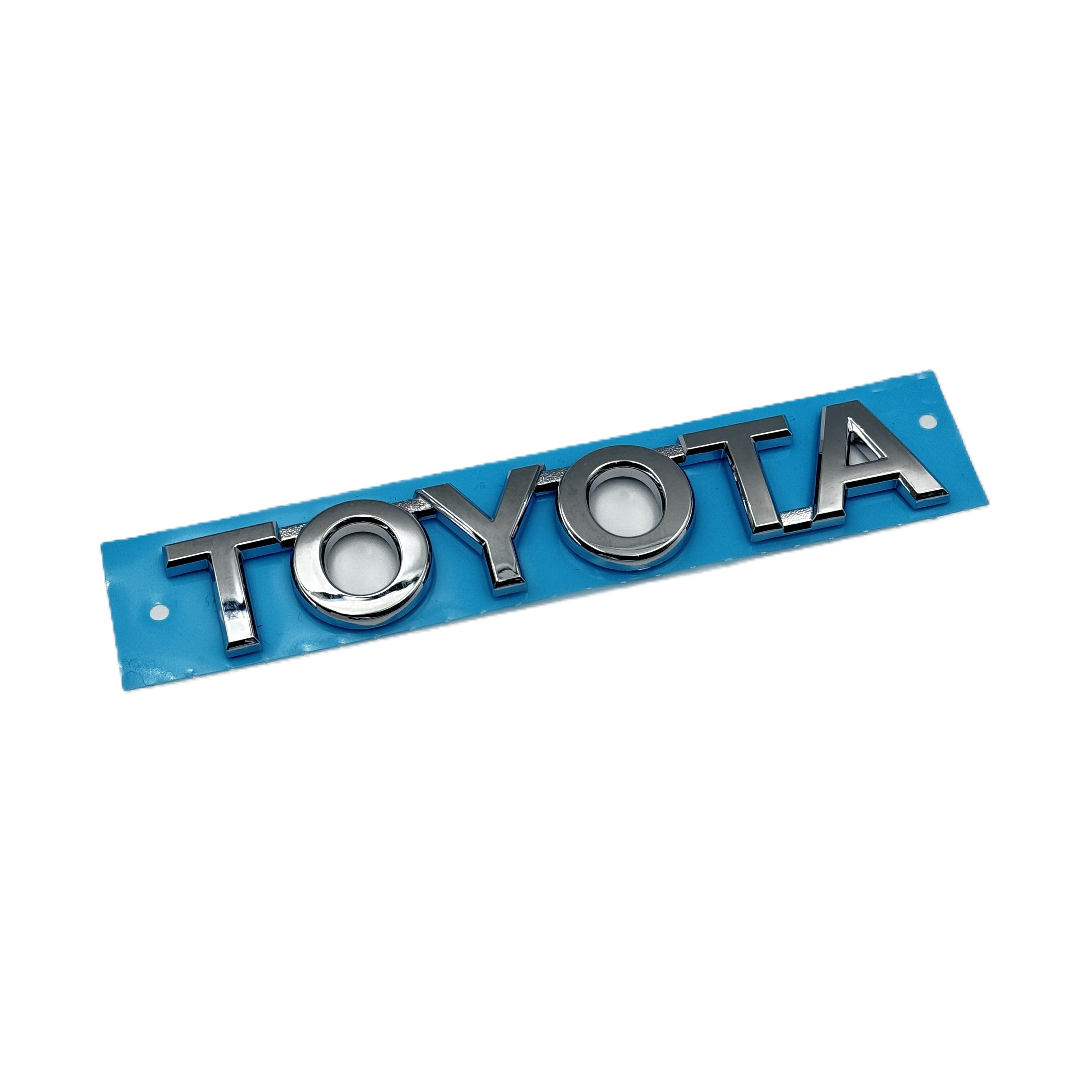 トヨタ 純正 TOYOTA エンブレム 縦 2.2cm x 横 12.3cm 輸出仕様 TOYOTA GENUINE PARTS