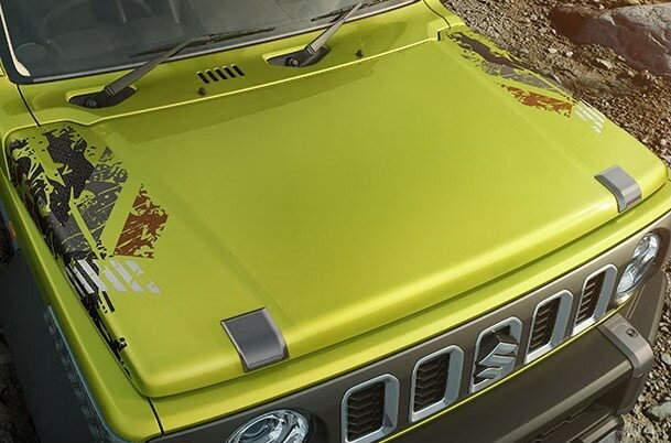Rakuten - Jimny NOMADE 海外 スズキ 純正 ボンネットガーニッシュ 輸出仕様 SUZUKI GENUINE PARTS ジムニー ノマド