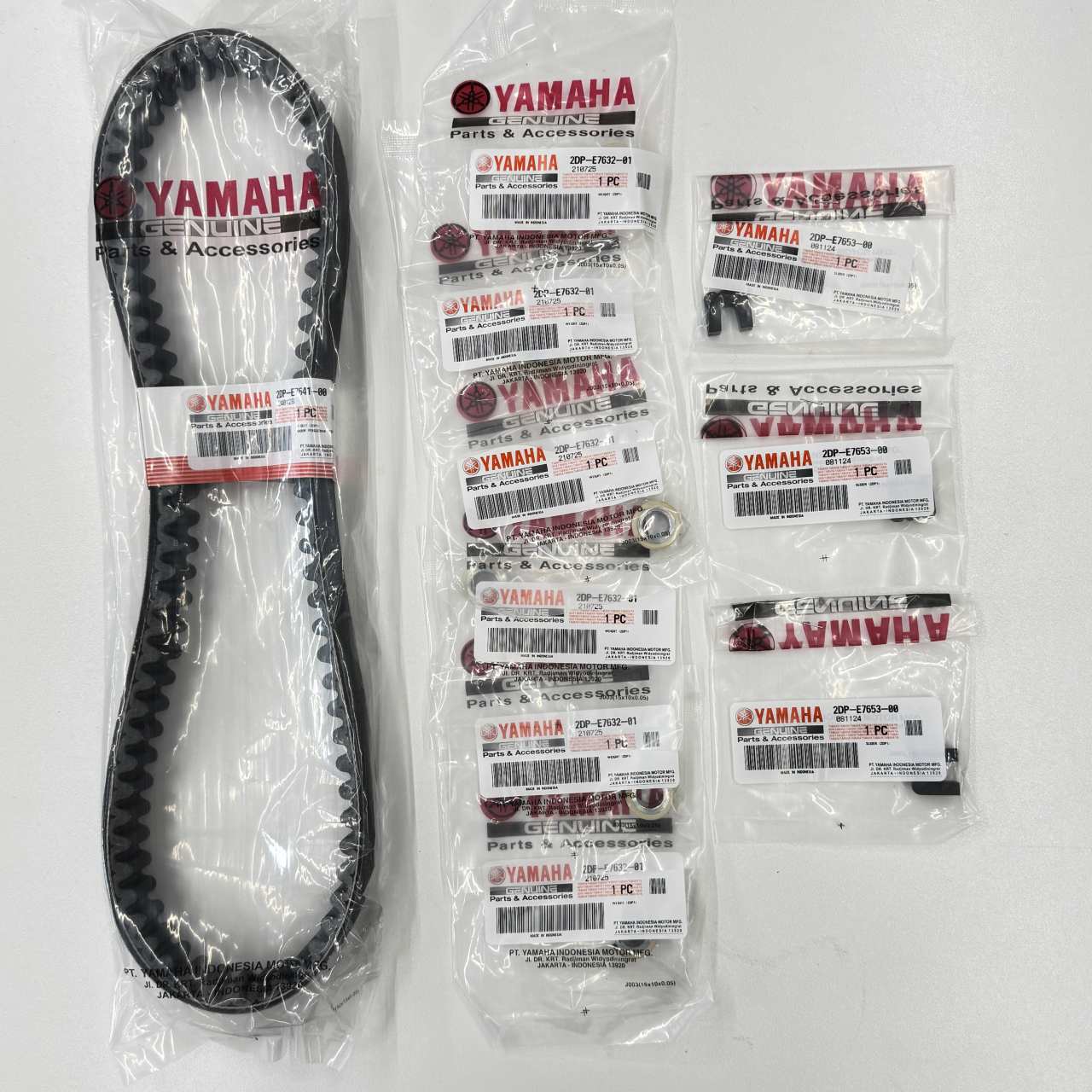ヤマハ 純正 ドライブベルト・ウエイト・スライダ 3点セット NMAX155 【2BK-SG50J ...