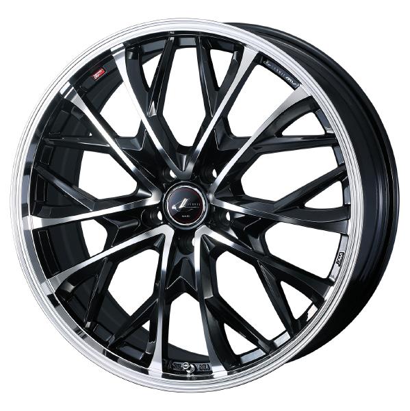 Weds LEONIS MV 16インチ 4H PCD100 6.0J +50 BMCMC 1本 41712