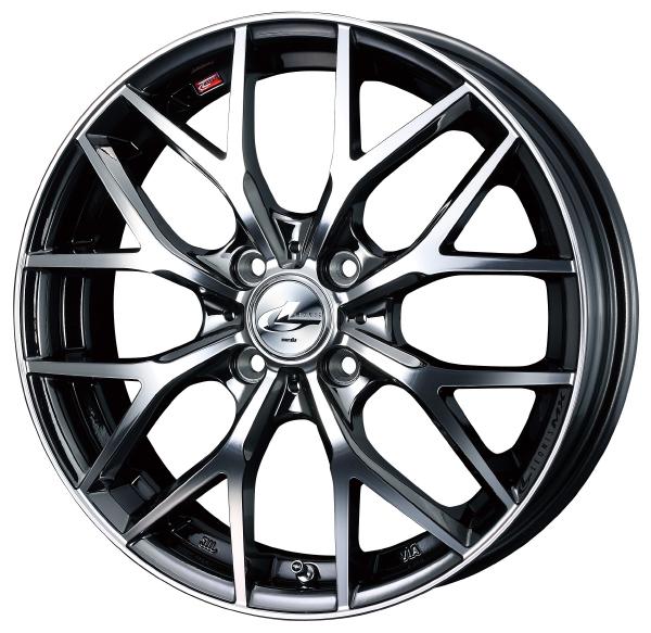 Weds LEONIS MX 16インチ 4H PCD100 5.0J +45 BMCMC 1本 37409
