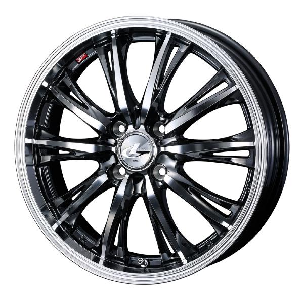 Weds LEONIS RT 15インチ 4H PCD100 5.5J +43 BMCMC 1本 41161