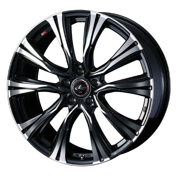 Rakuten - Weds LEONIS VR 20インチ 5H PCD114.3 8.5J +45 PBMC 1本 41292