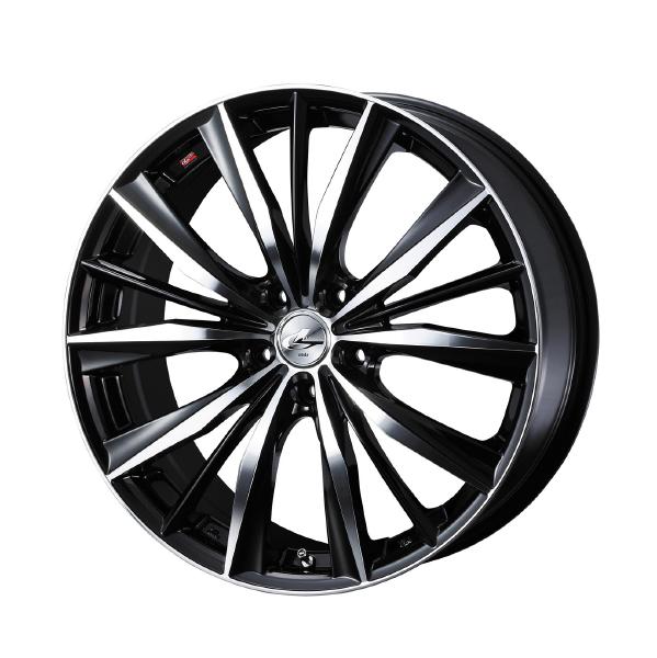 Weds LEONIS VX 17インチ 5H PCD114.3 7.0J +47 BKMC 1本 33265