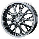 Weds LEONIS MV 17インチ 5H PCD114.3 7.0J +47 PBMC 4本 41725(2)