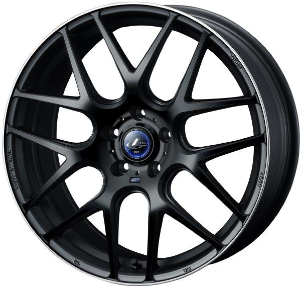 Weds LEONIS NAVIA 06 19インチ 5H PCD114.3 8.0J +35 MBP 4本 37629(2)