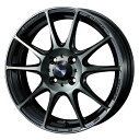 WEDSSPORT SA25R 17インチ 4H PCD100 7.0J +50 WBC 1本 73704(2)