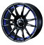 WEDSSPORT SA62R 18インチ 5H PCD100 9.5J +45 BLC2 2本