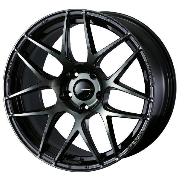 WEDSSPORT SA27R 18インチ 5H PCD100 8.5J +45 WBC 2本 74177