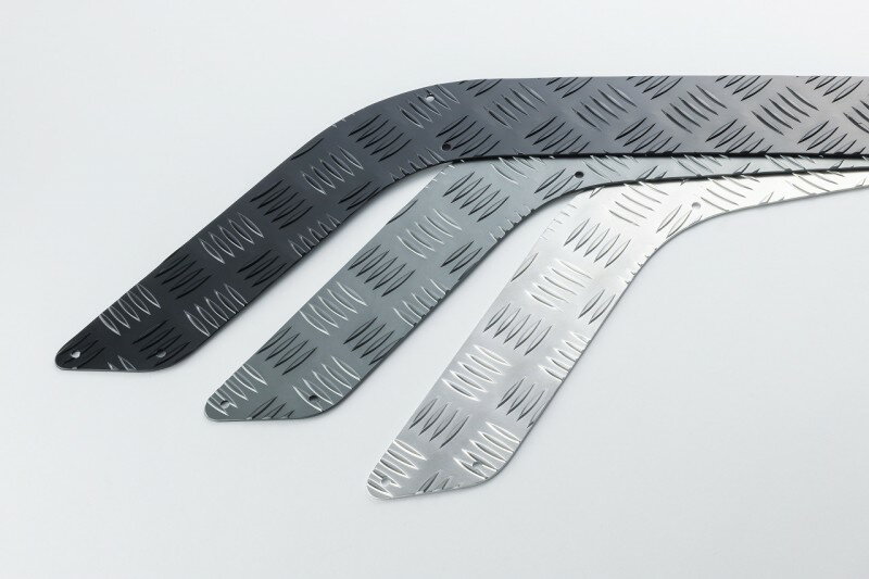 ES　セカンドPS用　アルミステップカバー　HI　ガンメタ　左右(2.0)