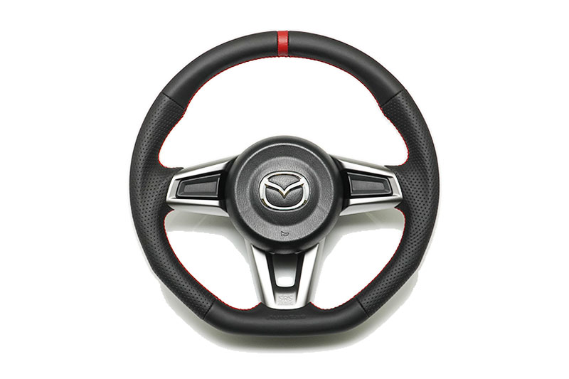 オートエクゼ アクセラ（BM/BY系後期） スポーツステアリングホイール KFA1V0310