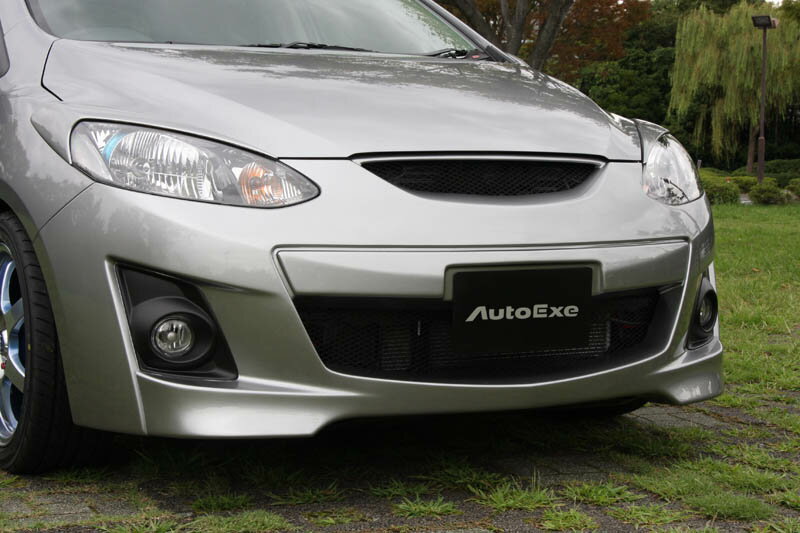 オートエクゼ デミオ DE系 フロントバンパー&グリルDE-04 MDP2000