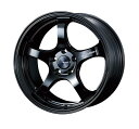 WEDSSPORT RN05M 19インチ 5H PCD114.3 8.0J +45 GLOSS BLACK 4本 72917(2)