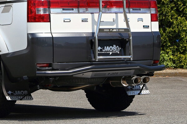 JAOS デリカ D:5 リヤスキッドバー ブラック／ブラック