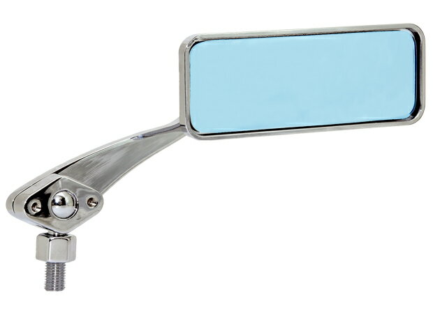 TANAX タナックス ボールジョイントミラー(角) ブルー鏡 (メッキ) AMB-101-10