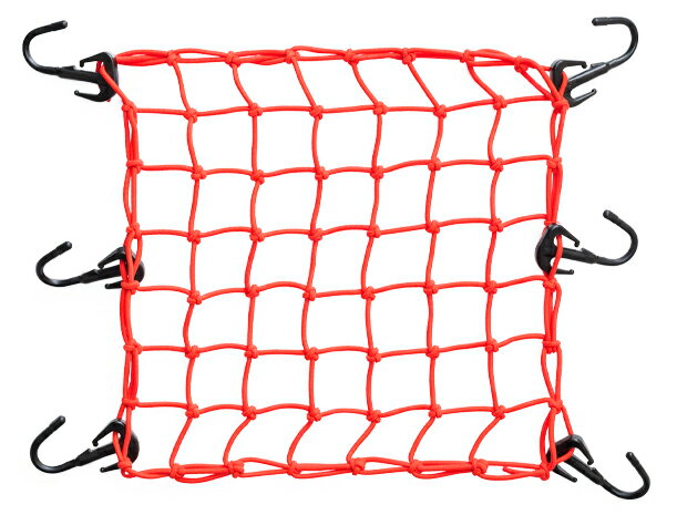 TANAX タナックス ツーリングネットV (M)レッド MF-4561