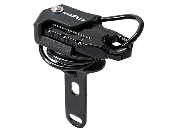 TANAX タナックス ヘルメット用ワイヤーロック ストレート (ブラック) MF-4753