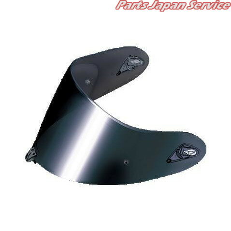 DAF-1 ミラー シールド ダーク シルバーミラー カブト