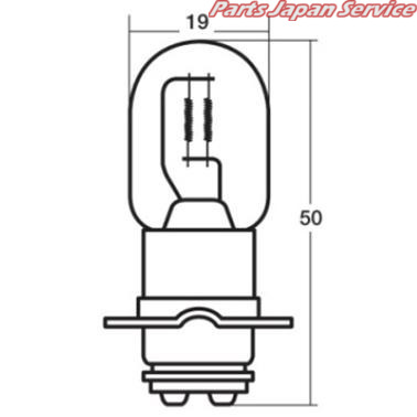 A3801V 12V35/30ミュ-84 T19L P15d-25-3特電球 スタンレー