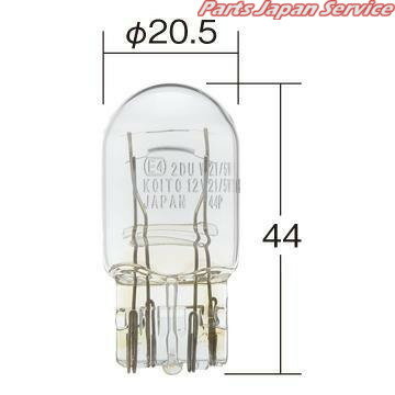 1891 12V21/5W W3×16q T20電球 コイト