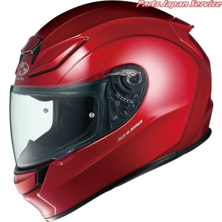 SHUMA : シャイニーレッド Lサイズ(59-60) カブト