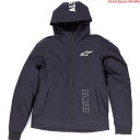 RADIUM TECH HOODIE : 12 BLACK WHITE M アルパインスターズ