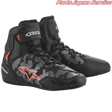FASTER 3 SHOE [9003 BLACK GRAY CAMO RED FLUO] 8/25.5cm 2510219 アルパインスターズ