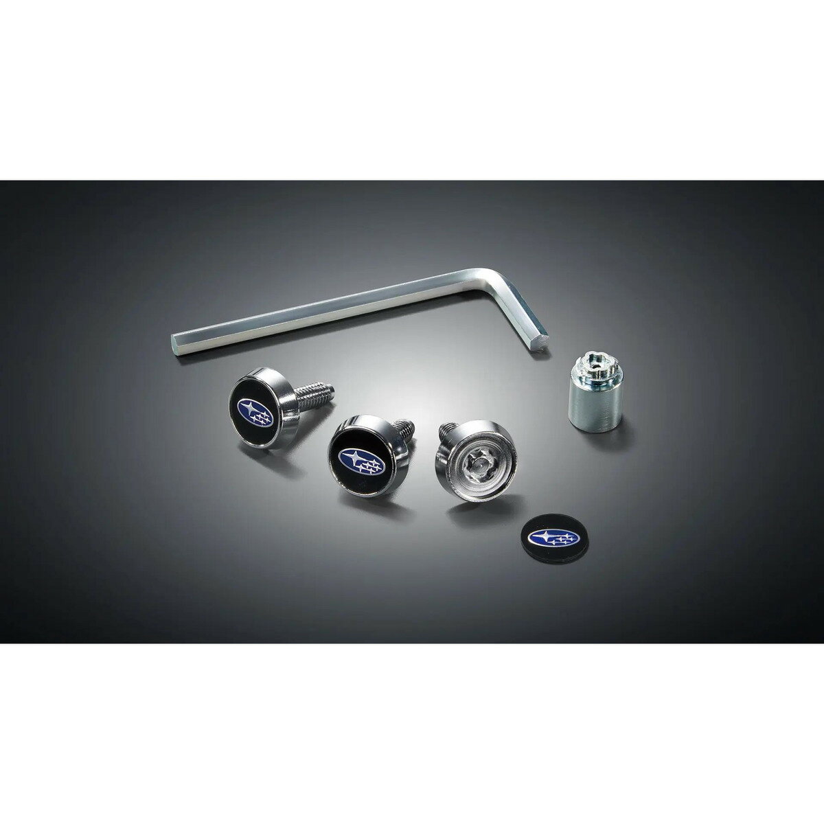 純正 スバル SUBARU SLG系フォレスター 27.ナンバープレートロックボルト J1077YA100 FORESTER SUBARU