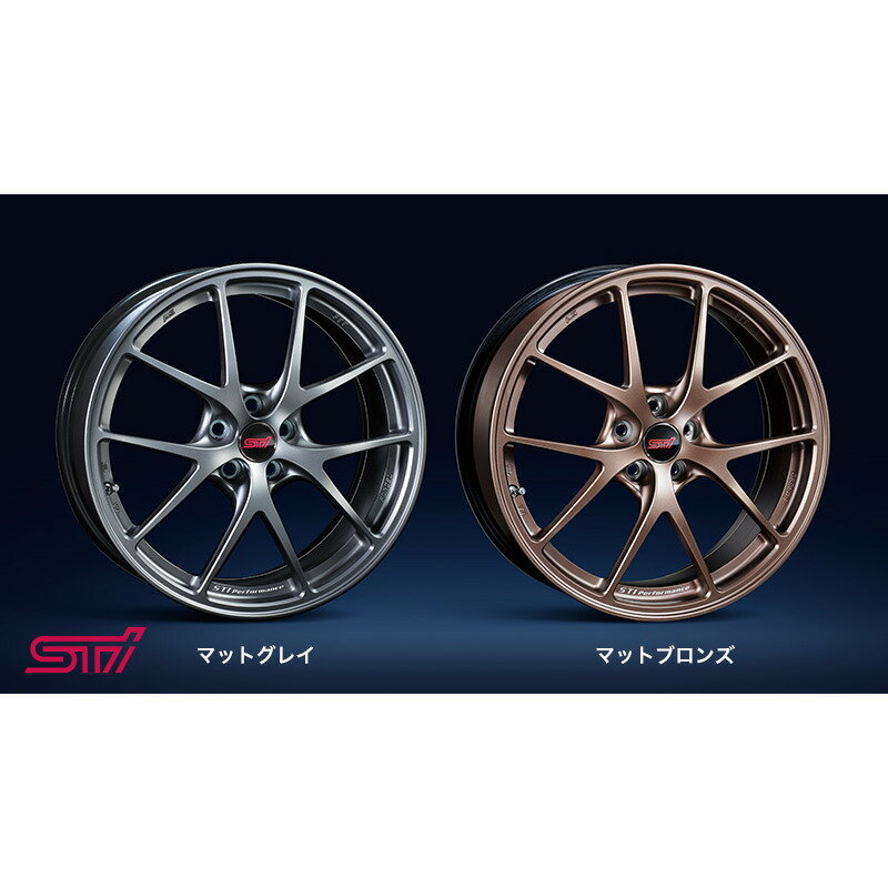 【大型商品：別途送料が必要な商品です】ZD8系BRZ STI アルミホイール BBS 18インチ 〈S用〉 ST28100ZM000 BRZ SUBARU