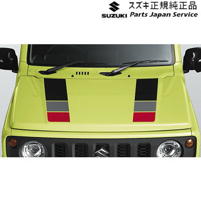 純正 スズキ SUZUKI JB64W系ジムニー 13.フードデカール AC4D 99230-77R21-003 JIMNY