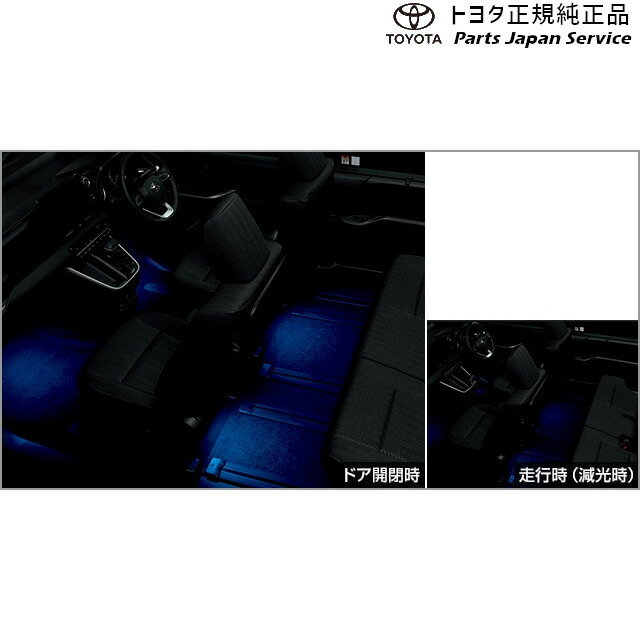 90系ヴォクシー インテリアイルミネーション(ブルー) トヨタ ZWR90W ZWR95W MZRA90W MZRA95W ZWR92W MZRA92W 90VOXY TOYOTA