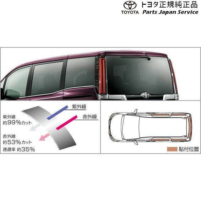 新着商品 80系エスクァイア Ir 赤外線 カットフィルム リヤサイド バックガラス スモーク トヨタ Zwr80g Zrr80g Zrr85g 80esquire Toyota 新版 Www Leveritablekoudou Com