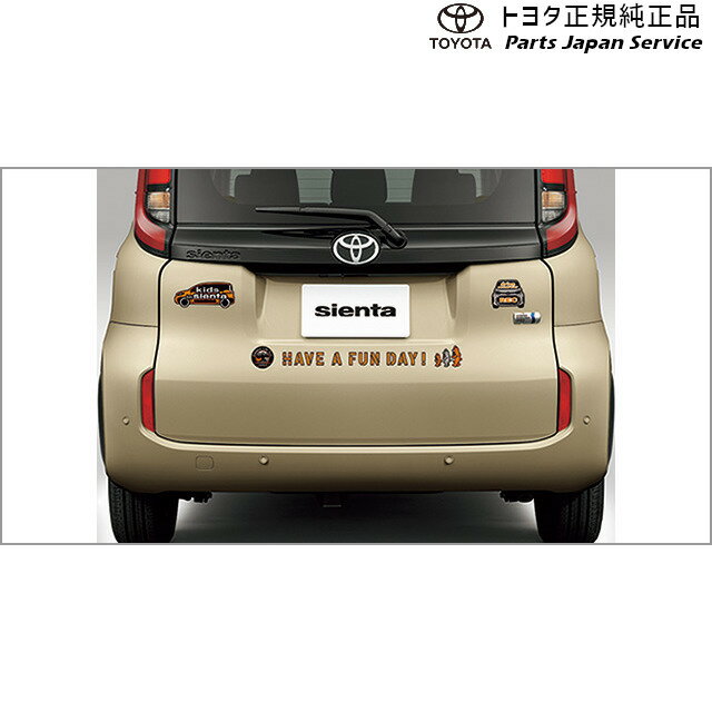 純正 トヨタ TOYOTA 10系シエンタ デカール(MY sienta) MXPL10G MXPL15G MXPL12G MXPC10G MXPC12G 10sienta