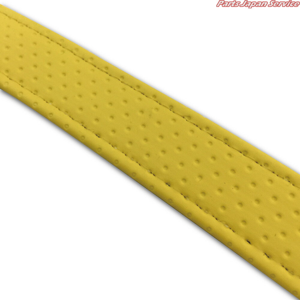 汎用レザーベルト(タンデムベルト)/汎用レザーベルト(タンデムベルト等)/カラー：エンボスイエロー/ス..