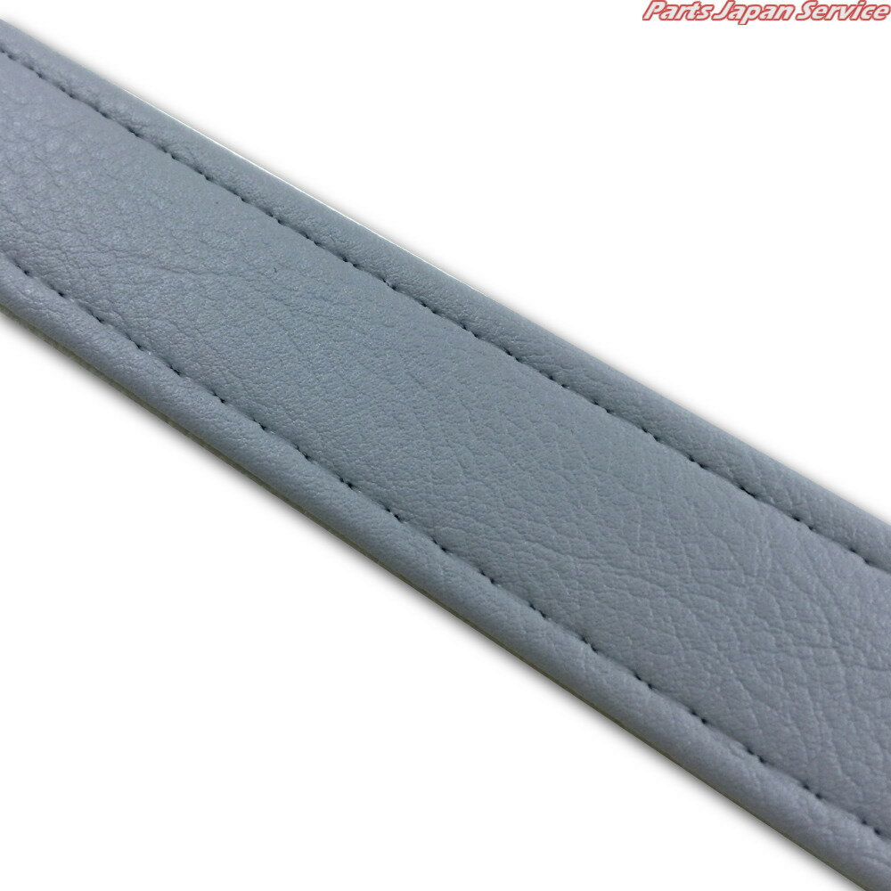 汎用レザーベルト(タンデムベルト)/汎用レザーベルト(タンデムベルト等)/カラー：グレー/ステッチ：透..
