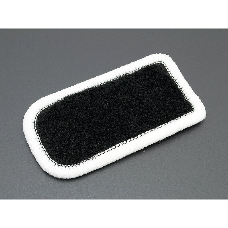 GBASE センターコンソールマット(ブラック&ホワイト) センター コンソール マット ブラック ホワイト コペン 装飾 オシャレ インテリアマット 車