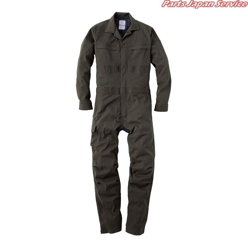 ダブルメッシュ・ストレッチ長袖ツナギОD GE-447-09-S