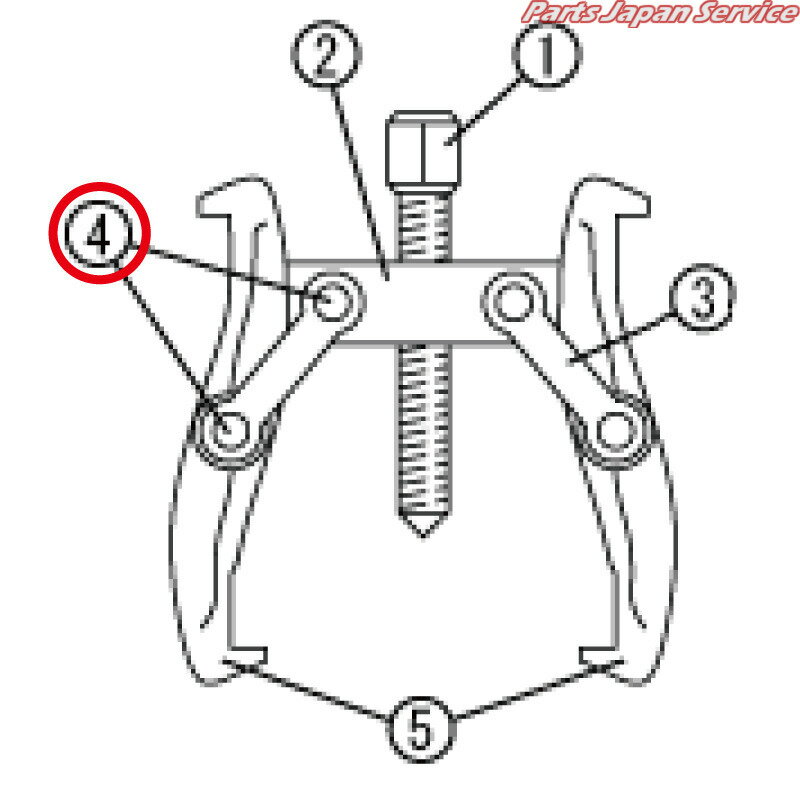 ※ボルトアッセン GU-75-4A