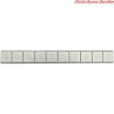 10gX10貼付板ウエイト黒テープ20本 WA-13S
