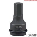 19.0sq.インパクトレンチ用ヘキサゴンレンチ BTP6-22P