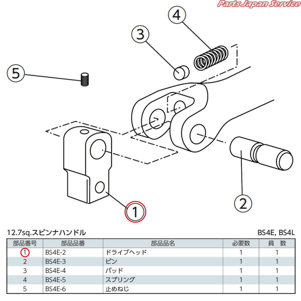 ※ドライブヘッド BS4E-2