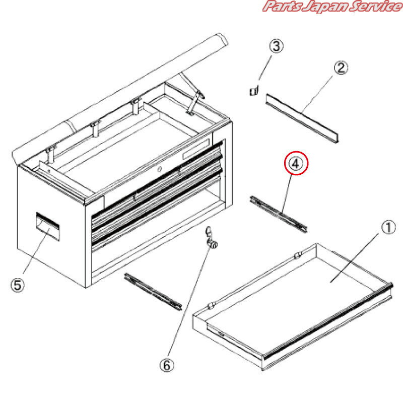 ※ヒキダシレール SKX3006-4