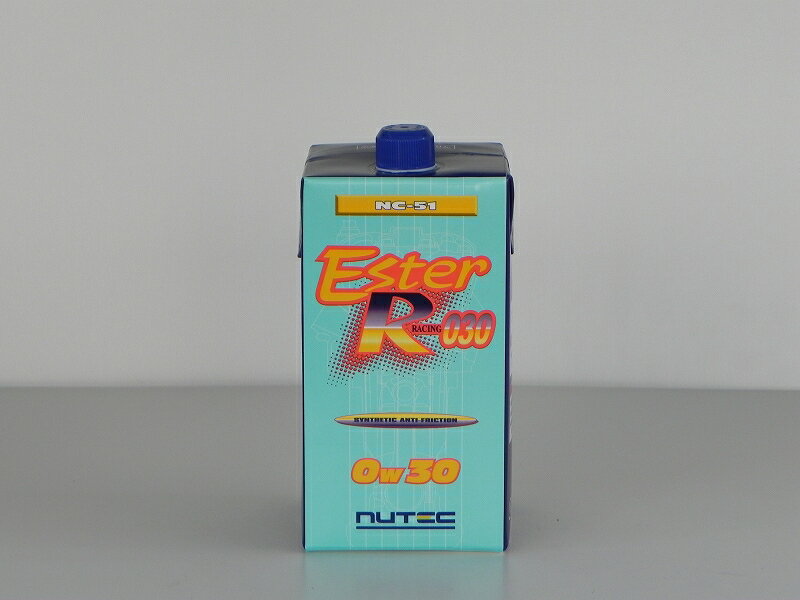 NUTEC（ニューテック） ESTER RACINGシリーズ（NC-51）化学合成（エステル系） 0W-30 / 0W30 1L(1リットル)エンジンオイル送料60サイズ