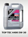 LIQUI MOLY（リキモリ） エンジンオイル5W-30 / 5W30 トップテック 4400水素化分解合成油 5L缶(5リットル缶) 4本セットドイツ NO.1ブランド送料80サイズ