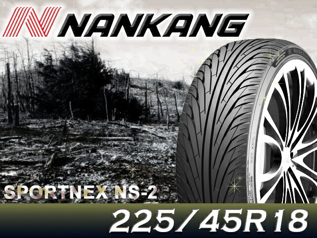 NANKANG/ナンカンタイヤ 2本セットSPORTNEX NS-2タイヤサイズ：225/45R18送料サイズ200