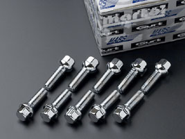 ■17HEX -12R-ラウンド形状-M14-P1.5 クロームメッキ NEW SPECIAL 10本SET