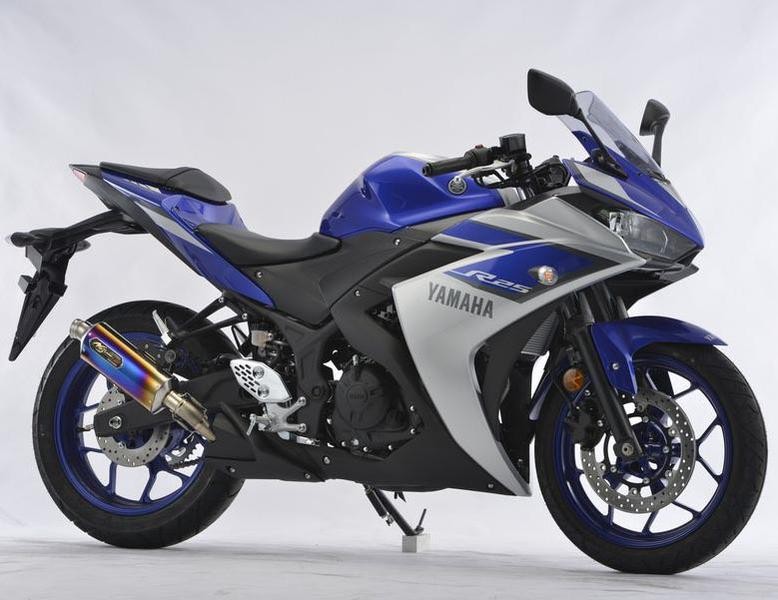 NOJIMA（ノジマ） YAMAHA YZF-R25/ABS M2チタン・スリップオンマフラー（NT217SM2T-CLK）