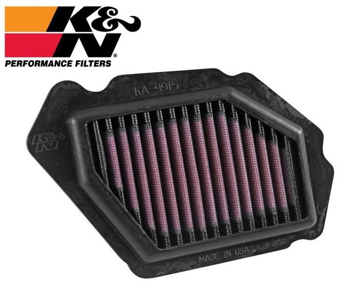 K&N Kawasaki H2/SX/SX SE リプレイスメントフィルター KA-9915