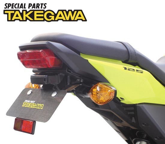 【全品ポイント5倍&100円クーポン！要エントリー】スペシャルパーツ武川 HONDA GROM（'16-） フェンダーレスキット 05-08-0411