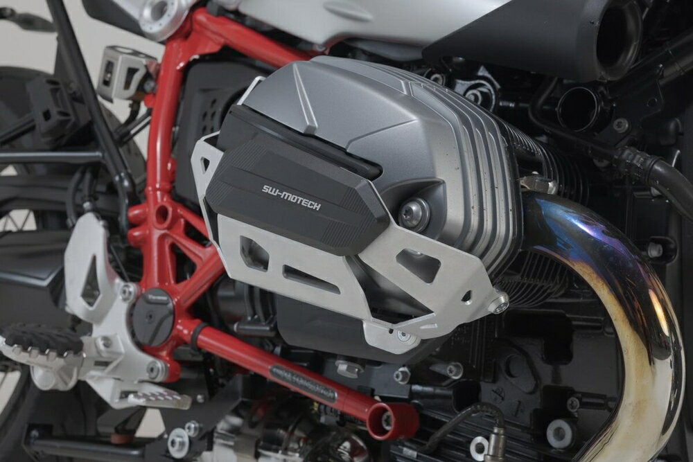 SW-MOTECH BMW R nineT/Pure/SCRAMBLER BMW R12/nineT シリンダーガード シルバー MSS0765310002/S